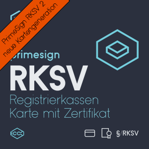 kleines primesign rksv logo für Signaturkarten RKSV2, Generation 2026