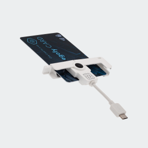 Identiv uTrust Smartfold 3500 B, microUSB
