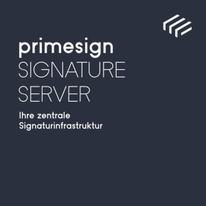 primesign SIGNATURE SERVER