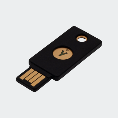 Yubico Security Key NFC, black, USB-A, Fido L2 für ID-Austria