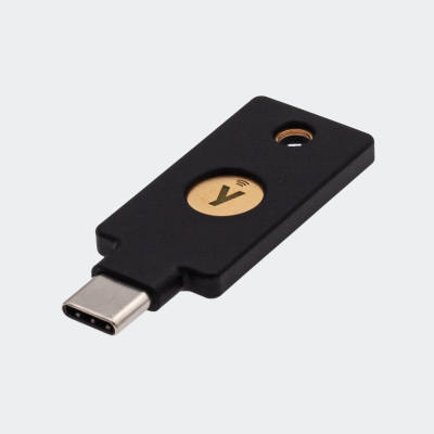 Yubico Security Key NFC, black, USB-C, Fido L2 für ID-Austria